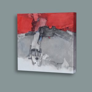 Lament Oil on canvas Size 24 X 24 X 1.8 Year 2019 4