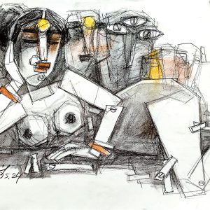 She and those faces 2 Image