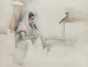 The waiting woman
