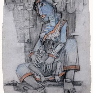 Mother and child Image