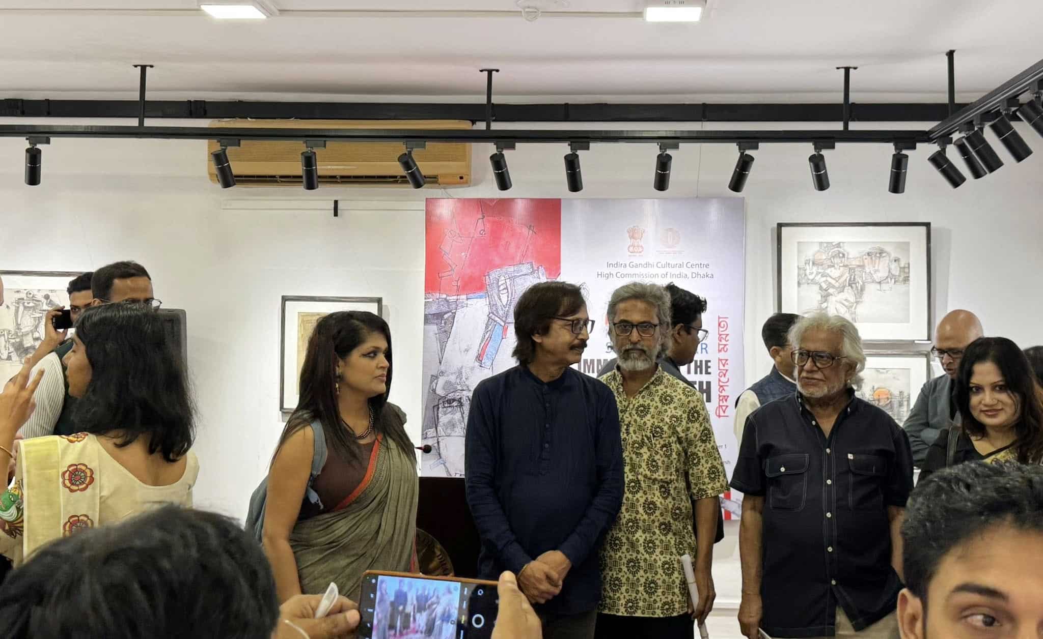 Art exhibition by artist Sunil kumar 2025 3