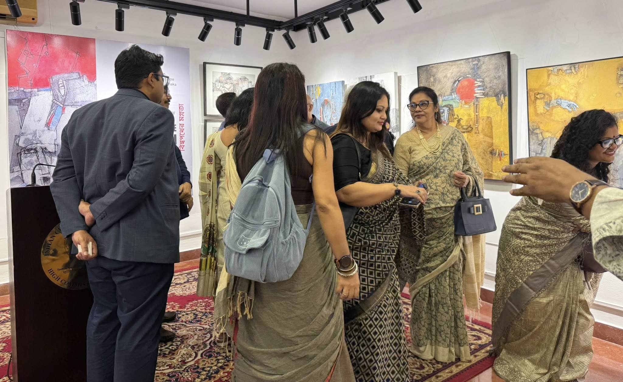 Art exhibition by artist Sunil kumar 2025 5