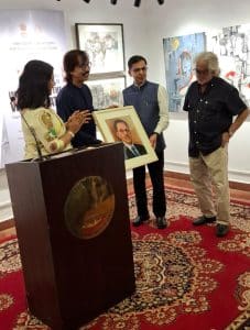 Art exhibition by artist Sunil kumar 2025 7