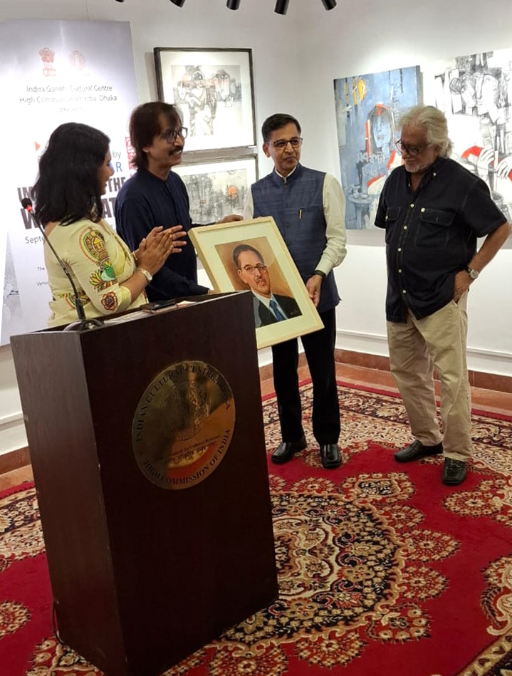 Art exhibition by artist Sunil kumar 2025 7