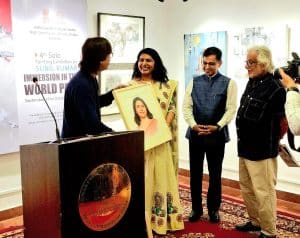 Art exhibition by artist Sunil kumar 2025 8